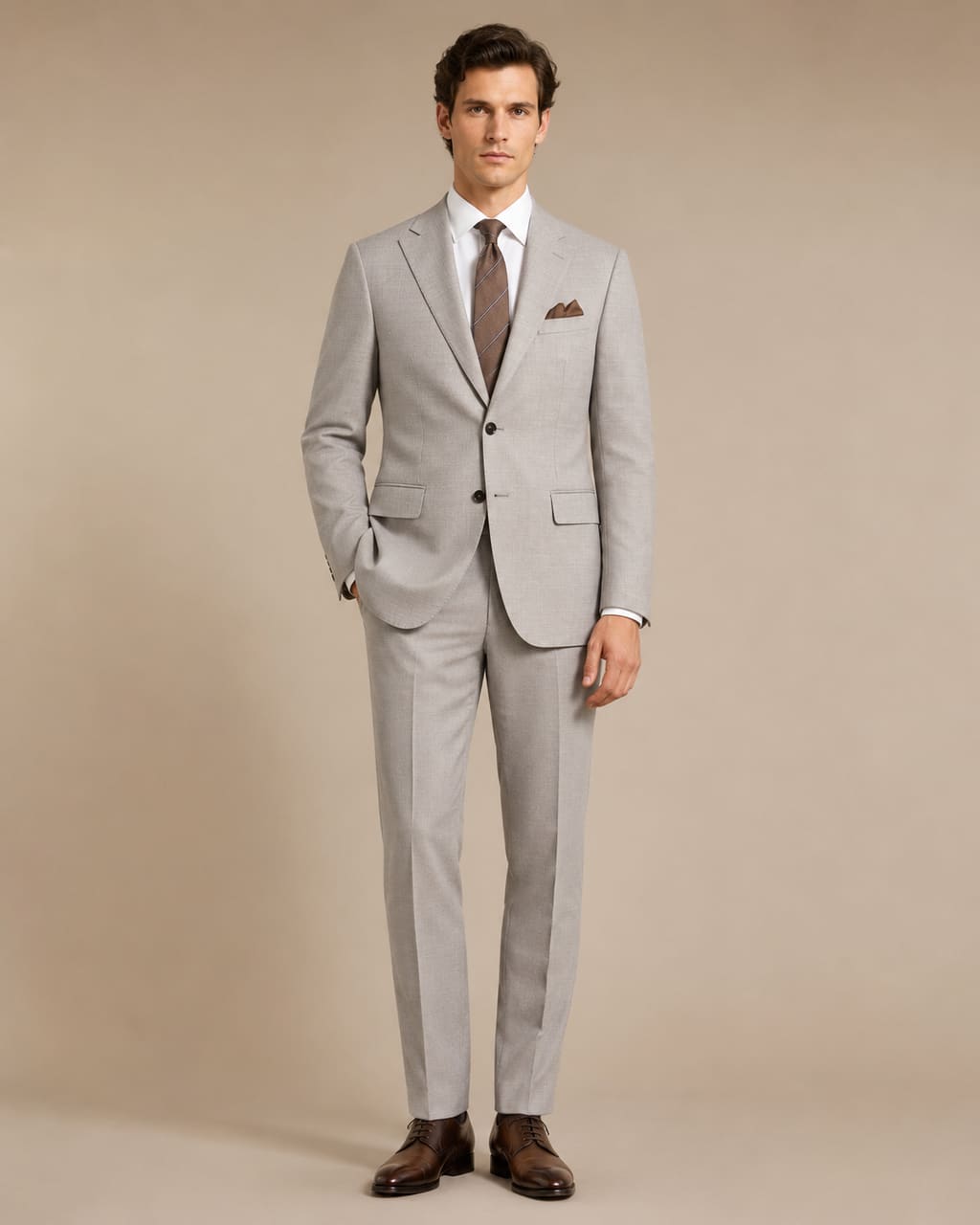 GALANT · Spring Edition 26 — The Ludvigsen / Ravn Suit in Dark Sand