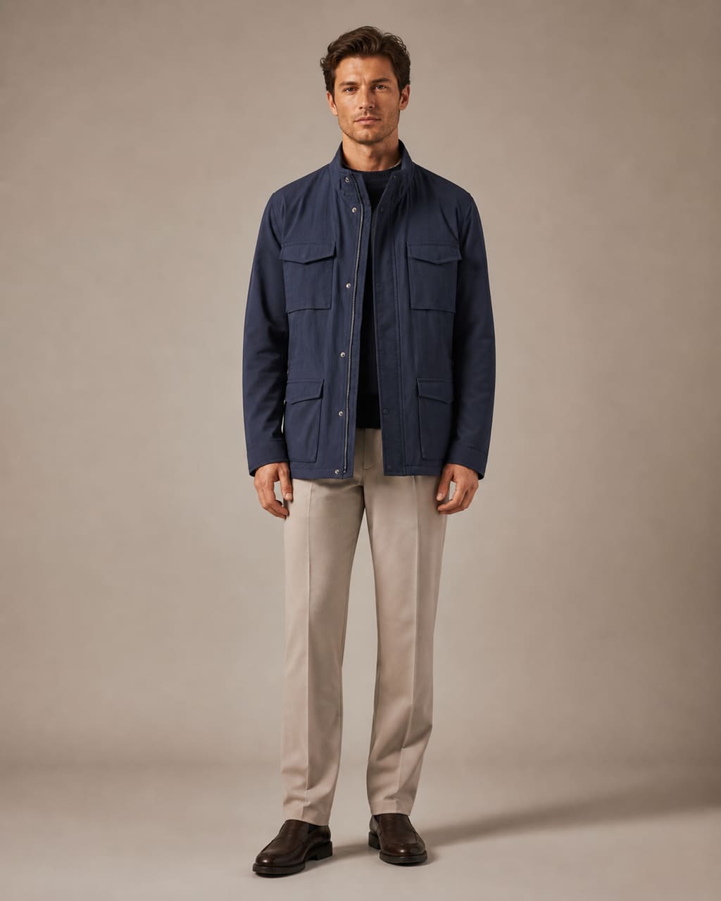 Sabri Özel Field Jacket Navy alt