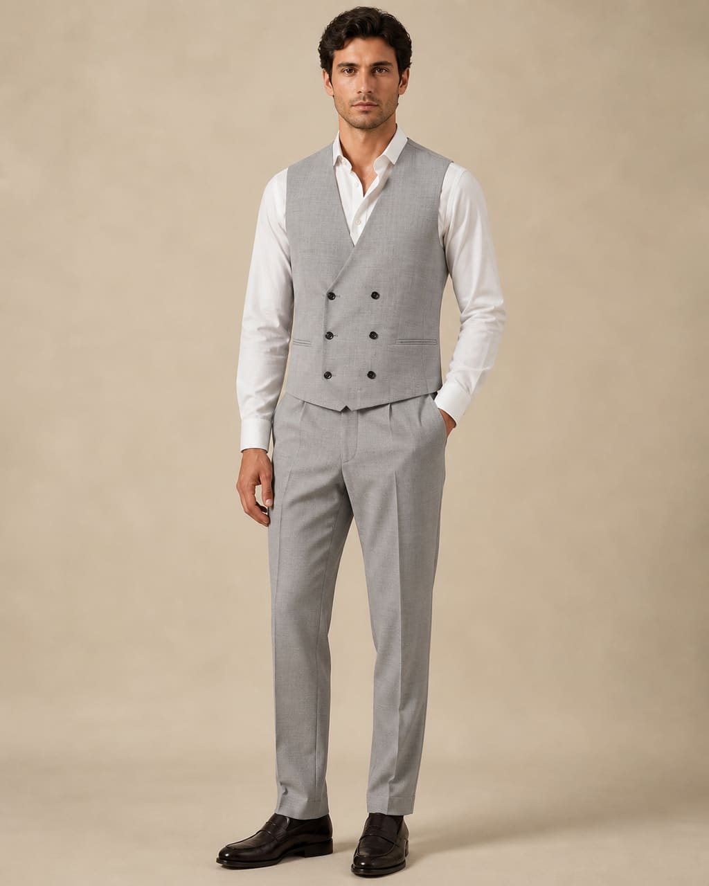Baron Double-Breasted Waistcoat alt